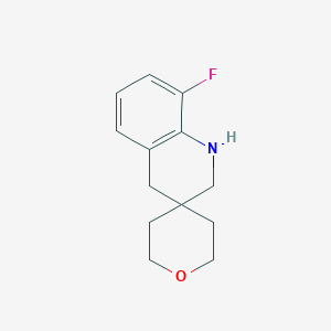 8'-Fluoro-2',4'-dihydro-1'H-spiro[oxane-4,3'-quinoline]