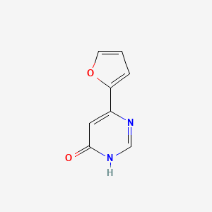 6-(Furan-2-yl)pyrimidin-4-ol