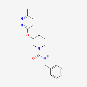 N-benzyl-3-((6-methylpyridazin-3-yl)oxy)piperidine-1-carboxamide