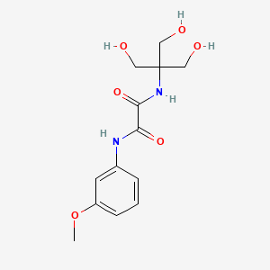 N-[2-hydroxy-1,1-bis(hydroxymethyl)ethyl]-N'-(3-methoxyphenyl)ethanediamide