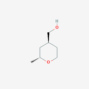 [(2R,4S)-2-Methyloxan-4-yl]methanol