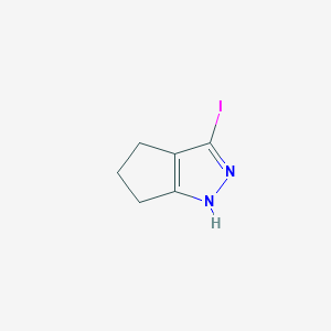3-Iodo-1,4,5,6-tetrahydrocyclopenta[C]pyrazole