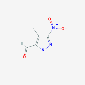 1,4-Dimethyl-3-nitro-1H-pyrazole-5-carbaldehyde