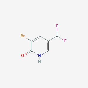 2(1H)-Pyridinone, 3-bromo-5-(difluoromethyl)-