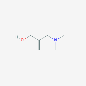 molecular formula C6H13NO B2760049 2-[(Dimethylamino)methyl]prop-2-en-1-ol CAS No. 1896410-32-4