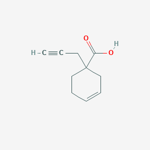 1-(Prop-2-yn-1-yl)cyclohex-3-ene-1-carboxylic acid