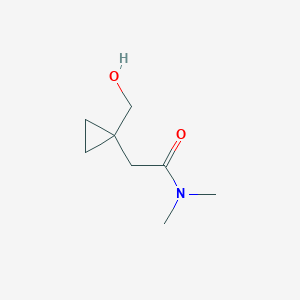 2-[1-(Hydroxymethyl)cyclopropyl]-N,N-dimethylacetamide