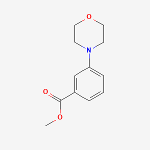 B2760638 Methyl 3-Morpholinobenzoate CAS No. 122965-43-9; 145127-37-3; 197172-69-3