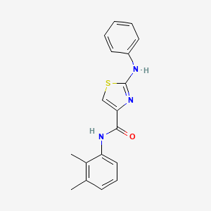 N-(2,3-dimethylphenyl)-2-(phenylamino)thiazole-4-carboxamide