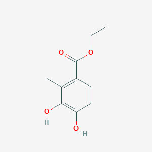 molecular formula C10H12O4 B2760824 Ethyl 3,4-dihydroxy-2-methylbenzoate CAS No. 217190-34-6
