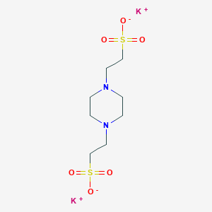molecular formula C8H16K2N2O6S2 B027609 PIPES dipotassium salt CAS No. 108321-27-3