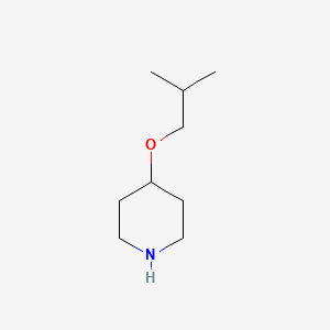 molecular formula C9H19NO B2760931 4-(2-Methylpropoxy)piperidine CAS No. 883530-42-5