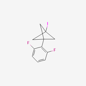 1-(2,6-Difluorophenyl)-3-iodobicyclo[1.1.1]pentane