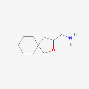 {2-Oxaspiro[4.5]decan-3-yl}methanamine