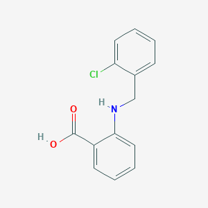 2-[(2-Chlorobenzyl)amino]benzoic acid