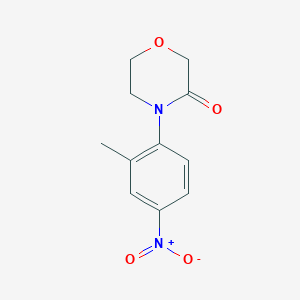 4-(2-Methyl-4-nitrophenyl)morpholin-3-one