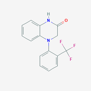 4-[2-(Trifluoromethyl)phenyl]-1,3-dihydroquinoxalin-2-one