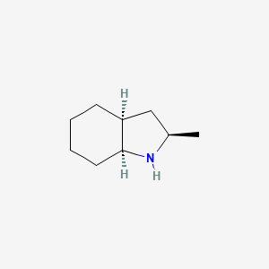(2R,3As,7aS)-2-methyl-2,3,3a,4,5,6,7,7a-octahydro-1H-indole