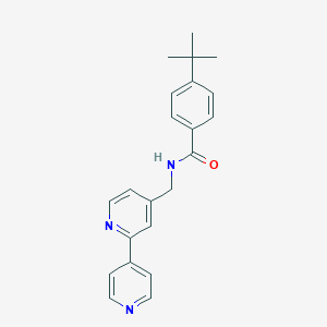 N-([2,4'-bipyridin]-4-ylmethyl)-4-(tert-butyl)benzamide