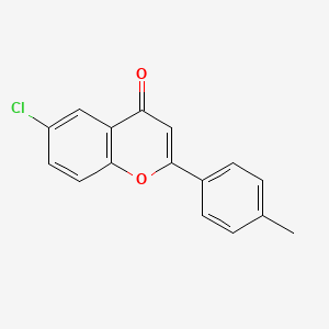 molecular formula C16H11ClO2 B2761161 6-Chloro-4'-methylflavone CAS No. 41255-31-6
