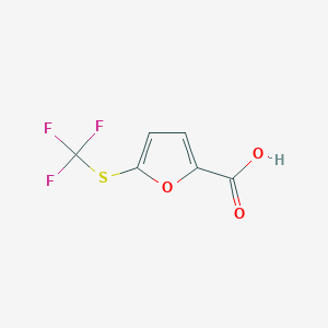 5-[(Trifluoromethyl)sulfanyl]furan-2-carboxylic acid