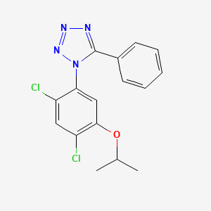 1-(2,4-dichloro-5-isopropoxyphenyl)-5-phenyl-1H-1,2,3,4-tetraazole