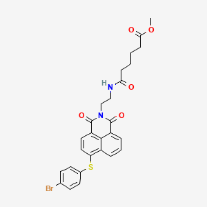 molecular formula C27H25BrN2O5S B2761401 Mcl-1/bcl-2-IN-3 CAS No. 2163793-55-1