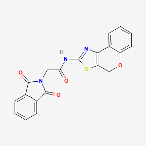 N-(4H-chromeno[4,3-d]thiazol-2-yl)-2-(1,3-dioxoisoindolin-2-yl)acetamide