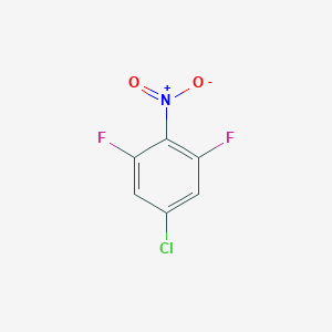 molecular formula C6H2ClF2NO2 B2761898 5-chloro-1,3-difluoro-2-nitroBenzene CAS No. 136272-31-6