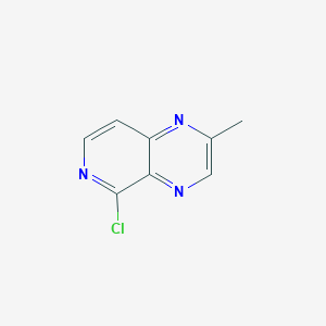 molecular formula C8H6ClN3 B2761931 5-Chloro-2-methylpyrido[3,4-b]pyrazine CAS No. 556053-82-8