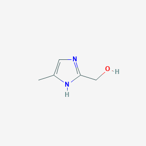 molecular formula C5H8N2O B2762234 (5-methyl-1H-imidazol-2-yl)methanol CAS No. 872-79-7