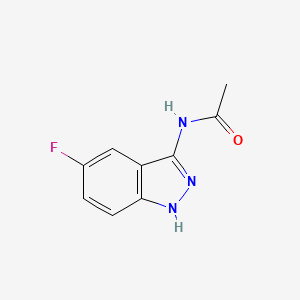 N-(5-fluoro-1H-indazol-3-yl)acetamide