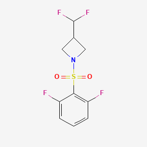 3-(Difluoromethyl)-1-((2,6-difluorophenyl)sulfonyl)azetidine
