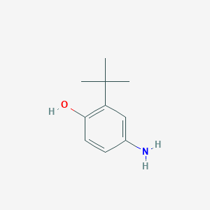 molecular formula C10H15NO B2762302 4-Amino-2-(tert-butyl)phenol CAS No. 4151-62-6
