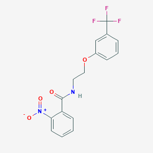 2-nitro-N-(2-(3-(trifluoromethyl)phenoxy)ethyl)benzamide