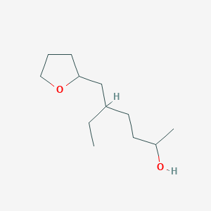5-(Oxolan-2-ylmethyl)heptan-2-ol
