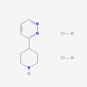 3-Piperidin-4-ylpyridazine;dihydrochloride