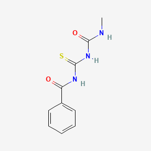 1-{[({[(Methylamino)carbonyl]amino}carbothioyl)amino]carbonyl}benzene
