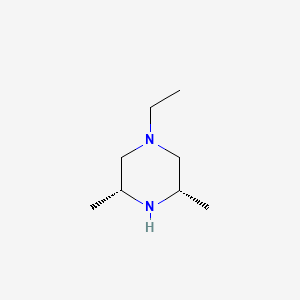(3S,5R)-1-ethyl-3,5-dimethylpiperazine