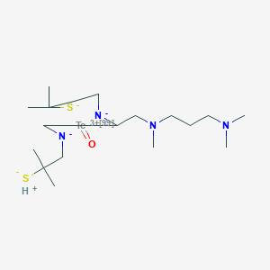 molecular formula C17H37N4OS2Tc B027627 Technetium Tc 99m tmpda CAS No. 109465-48-7