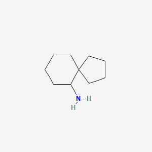 molecular formula C10H19N B2762874 Spiro[4.5]decan-6-amine CAS No. 20440-70-4