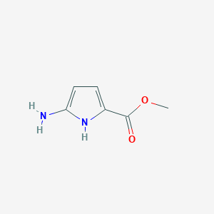 molecular formula C6H8N2O2 B2763030 Methyl 5-amino-1H-pyrrole-2-carboxylate CAS No. 869116-29-0