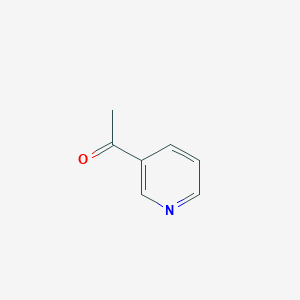molecular formula C7H7NO B027631 3-乙酰吡啶 CAS No. 350-03-8