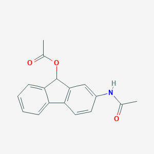 2-Acetamido-9-fluorenyl acetate