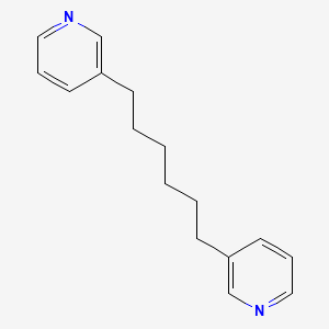 molecular formula C16H20N2 B2763295 1,6-Bis(3-pyridyl)hexane CAS No. 94801-54-4