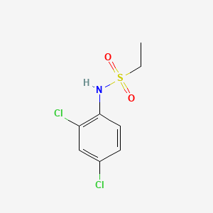 molecular formula C8H9Cl2NO2S B2763573 N-(2,4-dichlorophenyl)ethanesulfonamide CAS No. 56682-60-1