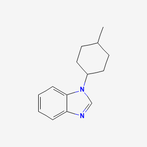 molecular formula C14H18N2 B2763915 1-(4-methylcyclohexyl)-1H-1,3-benzodiazole CAS No. 1879802-81-9