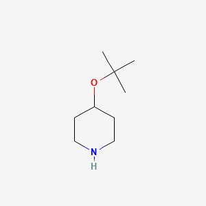 molecular formula C9H19NO B2763927 4-(Tert-butoxy)piperidine CAS No. 178312-67-9