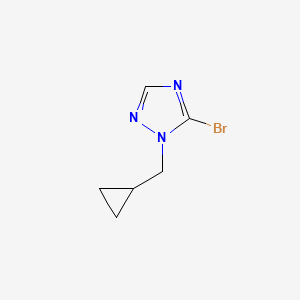 5-bromo-1-(cyclopropylmethyl)-1H-1,2,4-triazole