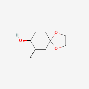 trans-7-Methyl-1,4-dioxaspiro[4.5]decan-8-ol
